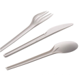 Compostable Disposable Forks Biodegradable CPLA Cutlery Kit CPLA cutlery pack for airline